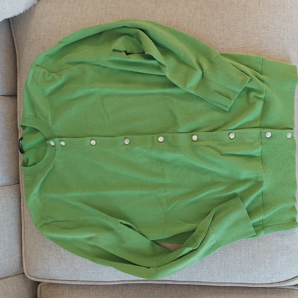 Lime Green J. Crew Sweater